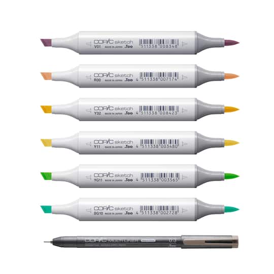 Copic® Sketch Manga Kawaii Drawing Set